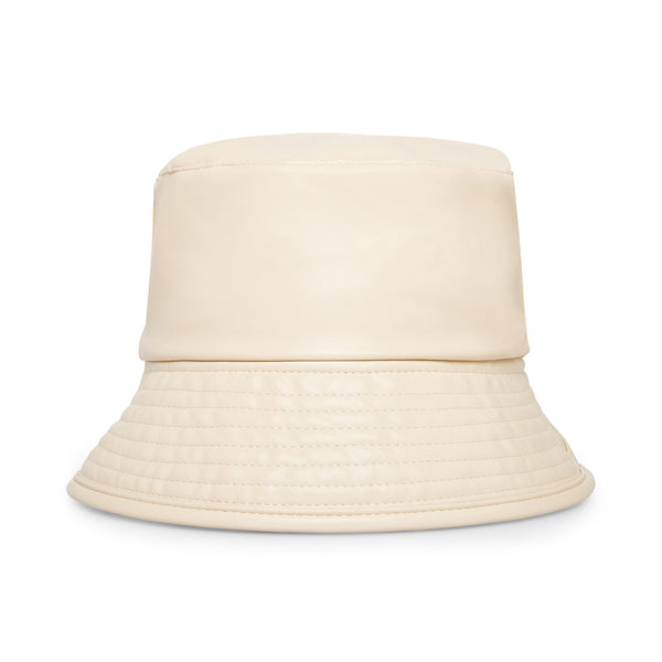 REVERSIBLE PLAID BUCKET HAT CREAM